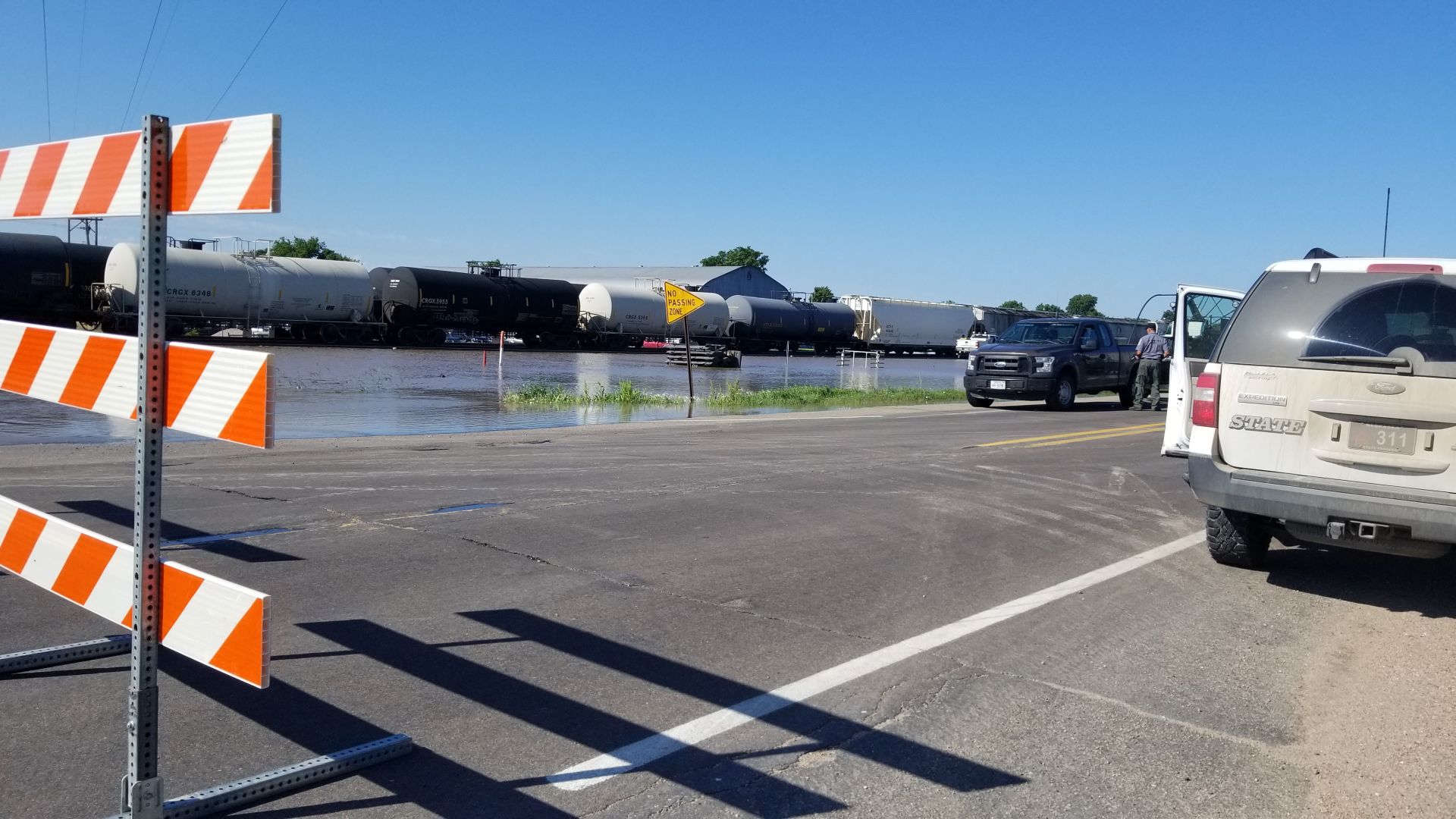 Flooding in Gibbon, Nebraska